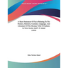 A Short Statement Of Facts Relating To The History, Manners, Customs, Language, And Literature Of The Micmac Tribe Of Indians In Nova Scotia And P. E.
