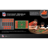 Cincinnati Bengals Checkers Board Game by MasterPieces Puzzle Company INC