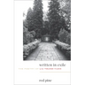 Written in Exile: The Poetry of Liu Tsung-Yuan