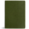 NASB Study Bible, Olive Leathertouch, Indexed