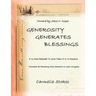 Generosity Generates Blessings: Principles for Becoming a Wise Steward in God's Kingdom