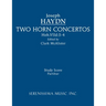 Two Horn Concertos: Study score