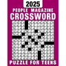 People Magazine Crossword Puzzle For Teens 2025: Puzzles With Solutions About People, States, History, Hollywood, American art