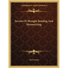 Secrets Of Thought Reading And Mesmerizing
