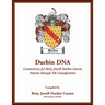 Durbin DNA: Connections for Betty Jewell Durbin Carson, Parents through 5th Grandparents