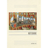 Vintage Lined Notebook Greetings from Big Sur, California