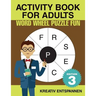 Activity Book for Adults - Word Wheel Puzzle Fun Edition 3