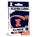 Illinois Fighting Illini Playing Cards - 54 Card Deck by MasterPieces Puzzle Company INC