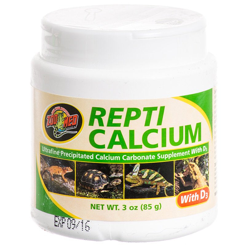 Zoo Med Repti Calcium with D3 - High Bioavailability Reptile Supplement by Dog Hugs Cat