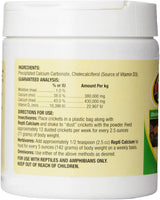 Zoo Med Repti Calcium with D3 - High Bioavailability Reptile Supplement by Dog Hugs Cat