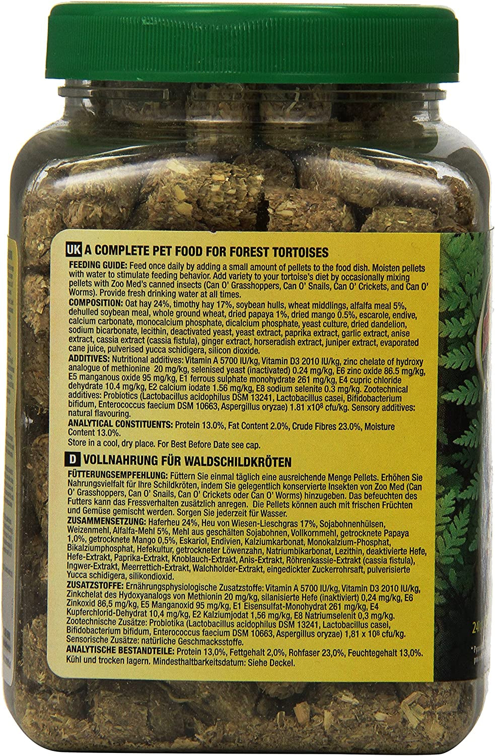 Zoo Med Natural Forest Tortoise Food: Premium Blend for Forest Tortoise Species by Dog Hugs Cat