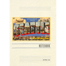 Vintage Lined Notebook Greetings from Seattle