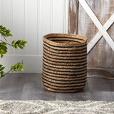 13.5” Handmade Natural Jute Planter by Nearly Natural - Vysn