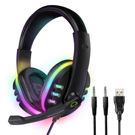 SoundRecon RGB LED Gaming Headset - Vysn