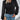 Mesh V-Neck Button Front Blouse