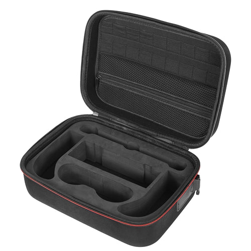 Portable Deluxe Carrying Case for Nintendo Switch Protected Travel Case w/ Rubberized Handle Shoulder Strap - Black