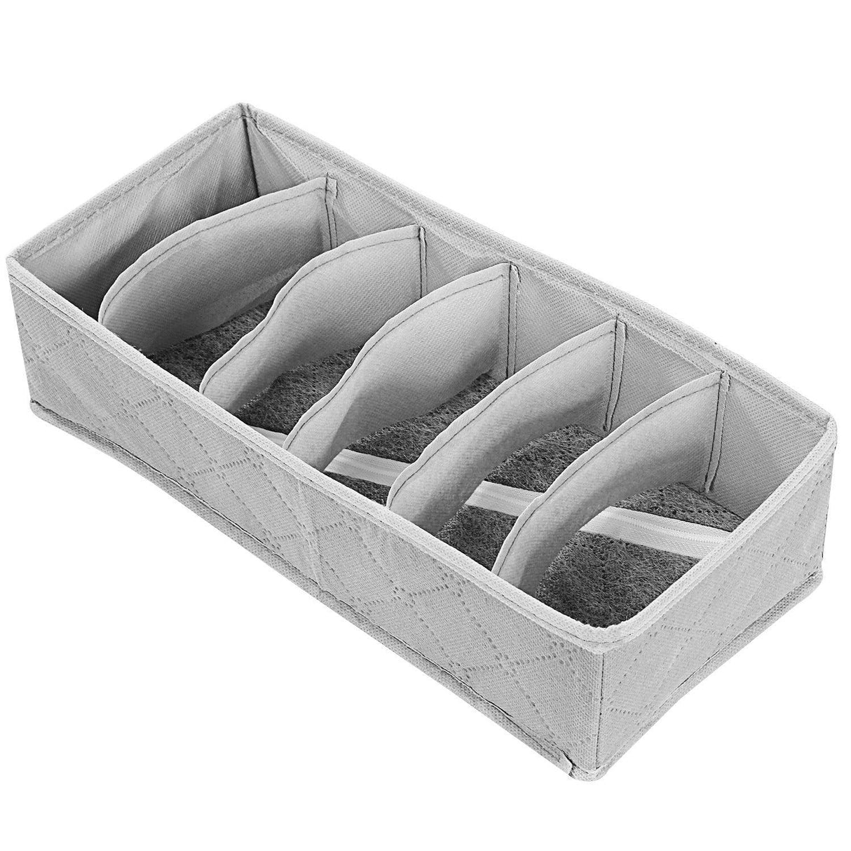 3 Pack Sock Organizer Box Foldable Damp Proof Storage Drawers With Multi-cells by Blak Hom - Vysn