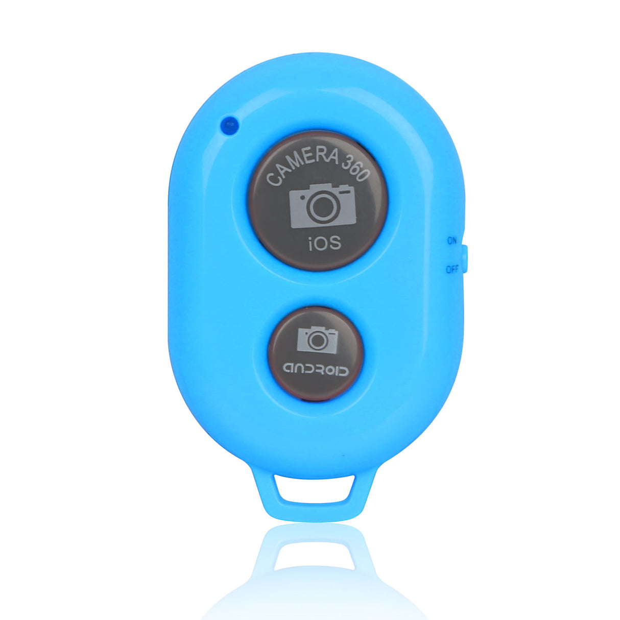 Unique Wireless Shutter Remote Controller for Android and iOS Devices - Blue