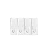 50 Caliber Shot Glasses Set - Set of 4 - Each holds 2 Ounces - Tactical Bullet Casings Shot Glasses by The Wine Savant by The Wine Savant - Vysn