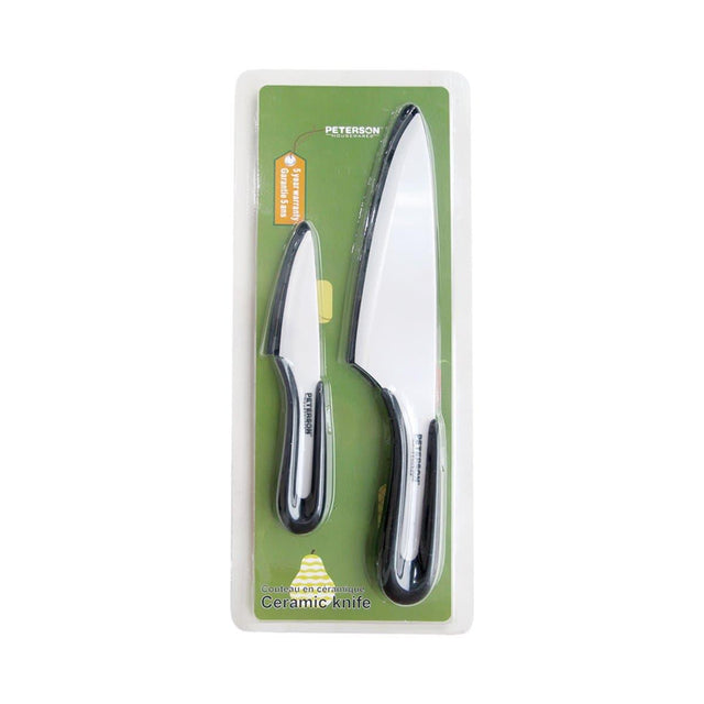 6"+3" U HANDLE CERAMIC KNIFE by Peterson Housewares & Artwares - Vysn