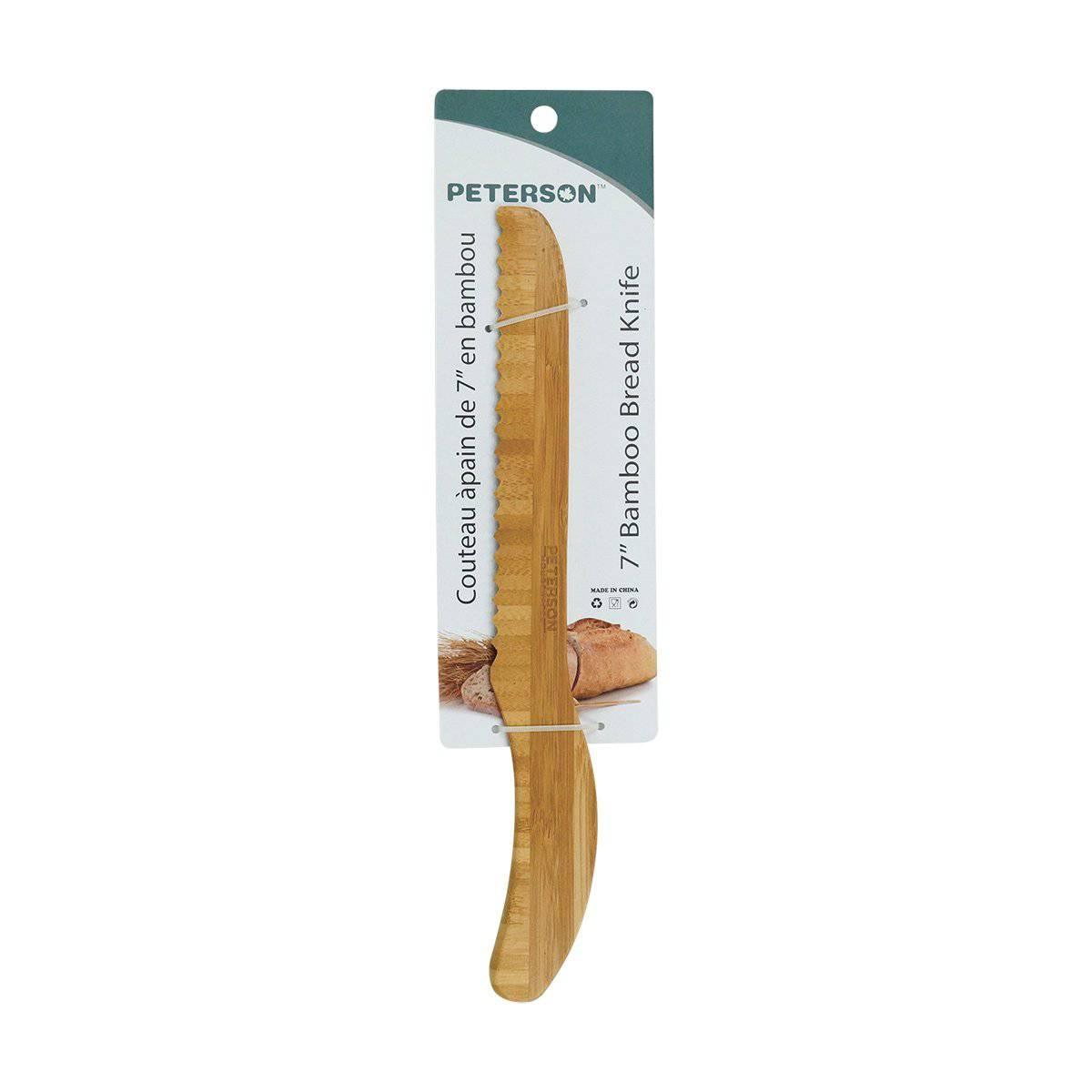 7" BAMBOO BREAD KNIFE by Peterson Housewares & Artwares - Vysn