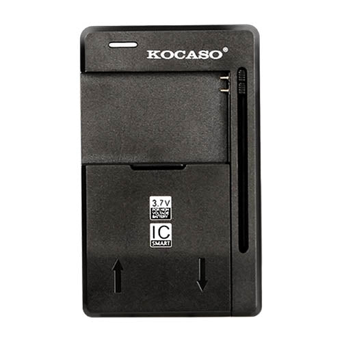 Camera Battery Charger 3.7V Rechargeable Battery Charger Mobile Universal Battery Charger For Cameras Cell Phones - Black