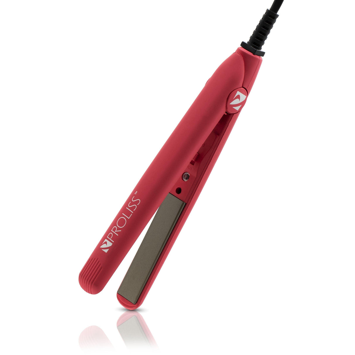 Mini Silk Travel-Perfect 0.5" Tourmaline Ceramic Dual Voltage Flat Iron - Diamond Collection - Vysn