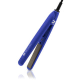 Mini Silk Travel-Perfect 0.5" Tourmaline Ceramic Dual Voltage Flat Iron - Diamond Collection - Vysn