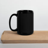 A man is none the less a slave... - Lysander Spooner Black Glossy Mug by Proud Libertarian - Vysn