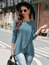 Round Neck Long Sleeve T-Shirt