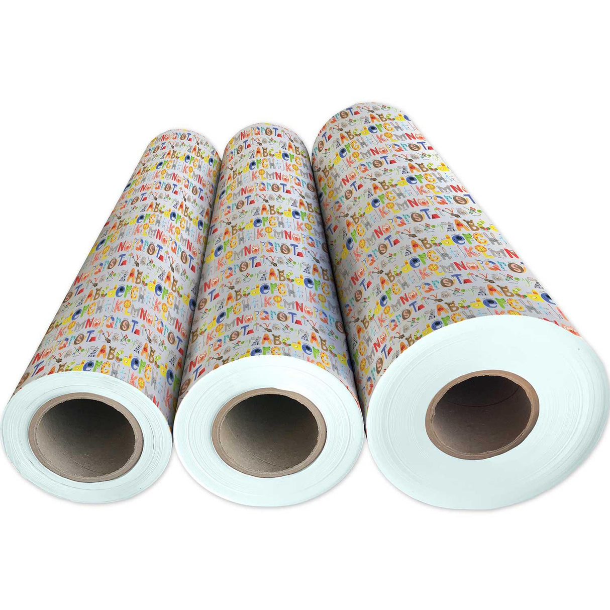 ABC's Kids Gift Wrap by Present Paper - Vysn