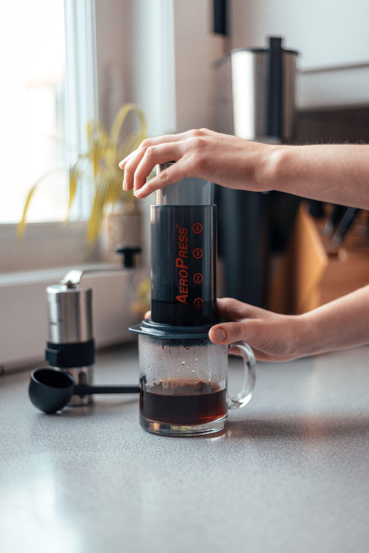 AeroPress Coffee Maker by Bean & Bean Coffee Roasters - Vysn