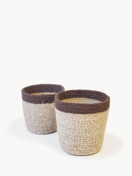 Agora Plant Basket - Brown by KORISSA - Vysn