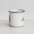 Alaska Libertarian Party Enamel Mug by Proud Libertarian - Vysn