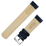 Amazfit Bip | Navy Blue Alligator Grain Leather by Barton Watch Bands - Vysn