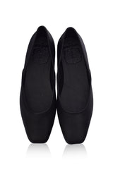 Amore Square Toe Ballet Flats by ELF - Vysn