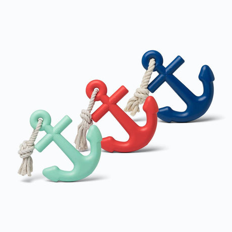 Anchors Aweigh Rubber Dog Toy by Waggo - Vysn