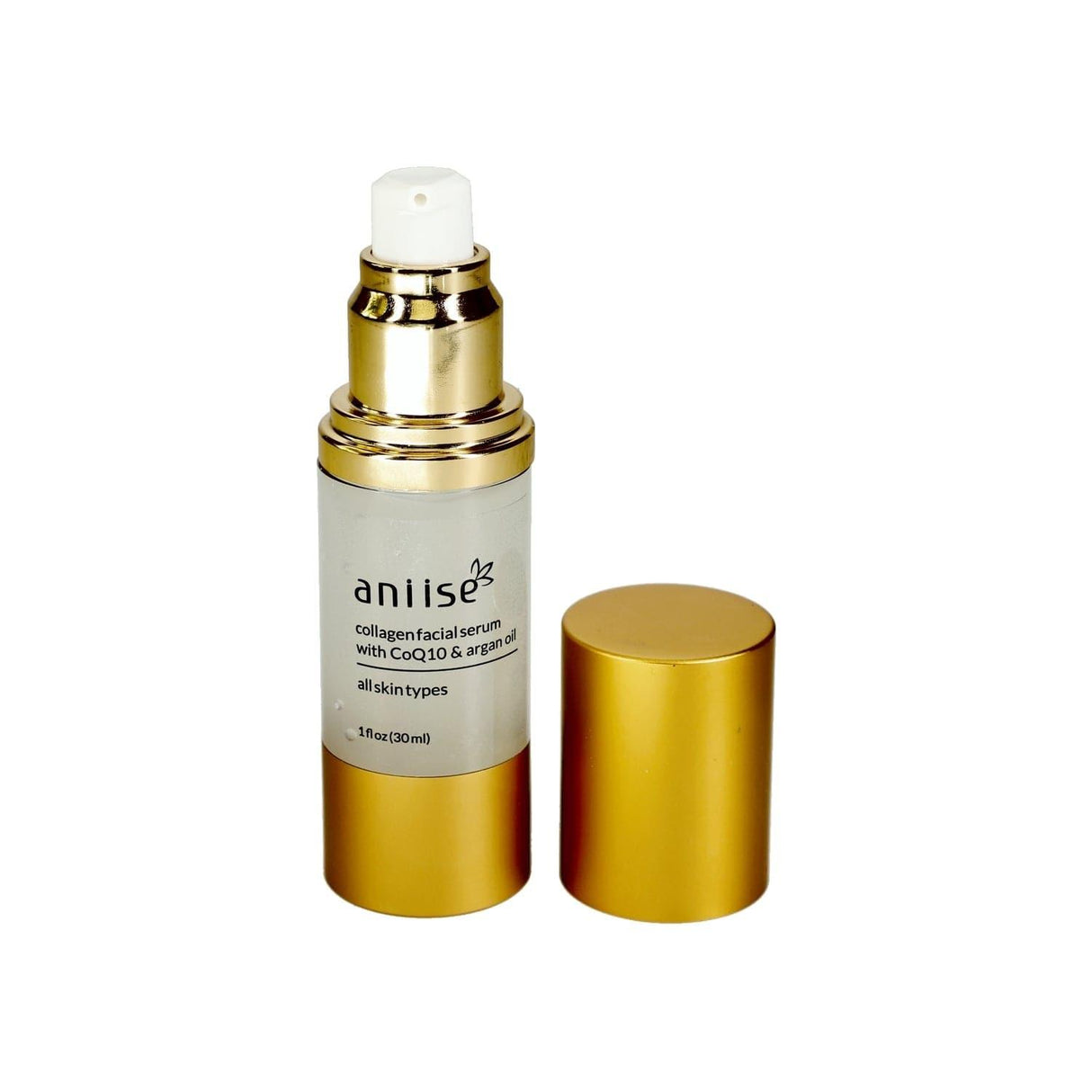 Anti-Aging Collagen Facial Serum with CoQ10 and Argan Oil by Aniise - Vysn