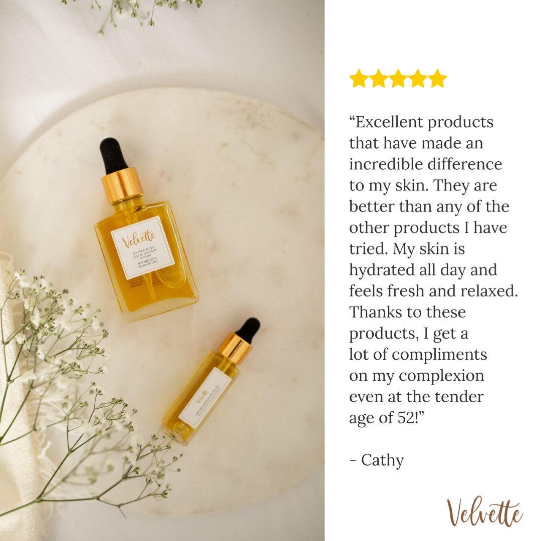 Anti-Aging Face Oil (Day) by Velvette - Vysn