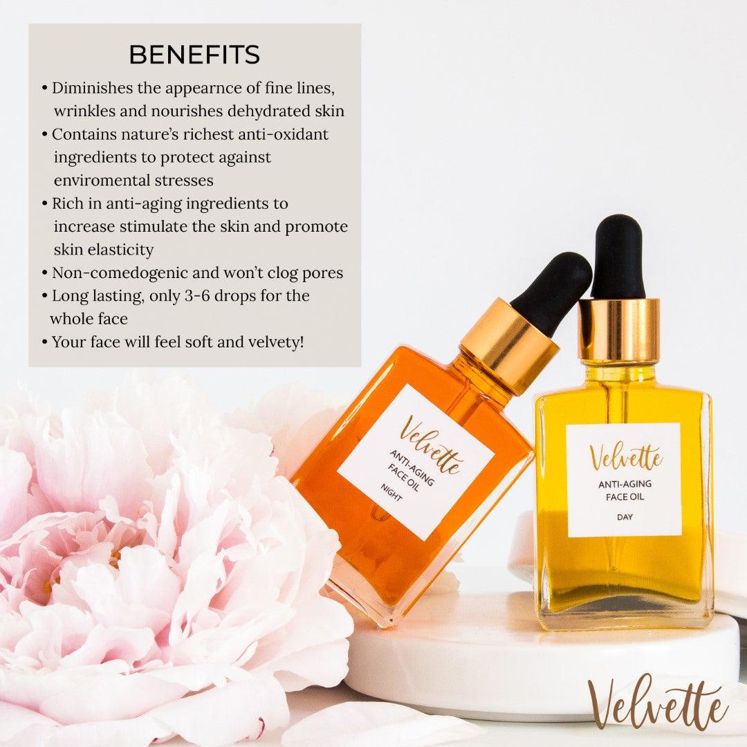 Anti-Aging Face Oil (Night) by Velvette - Vysn