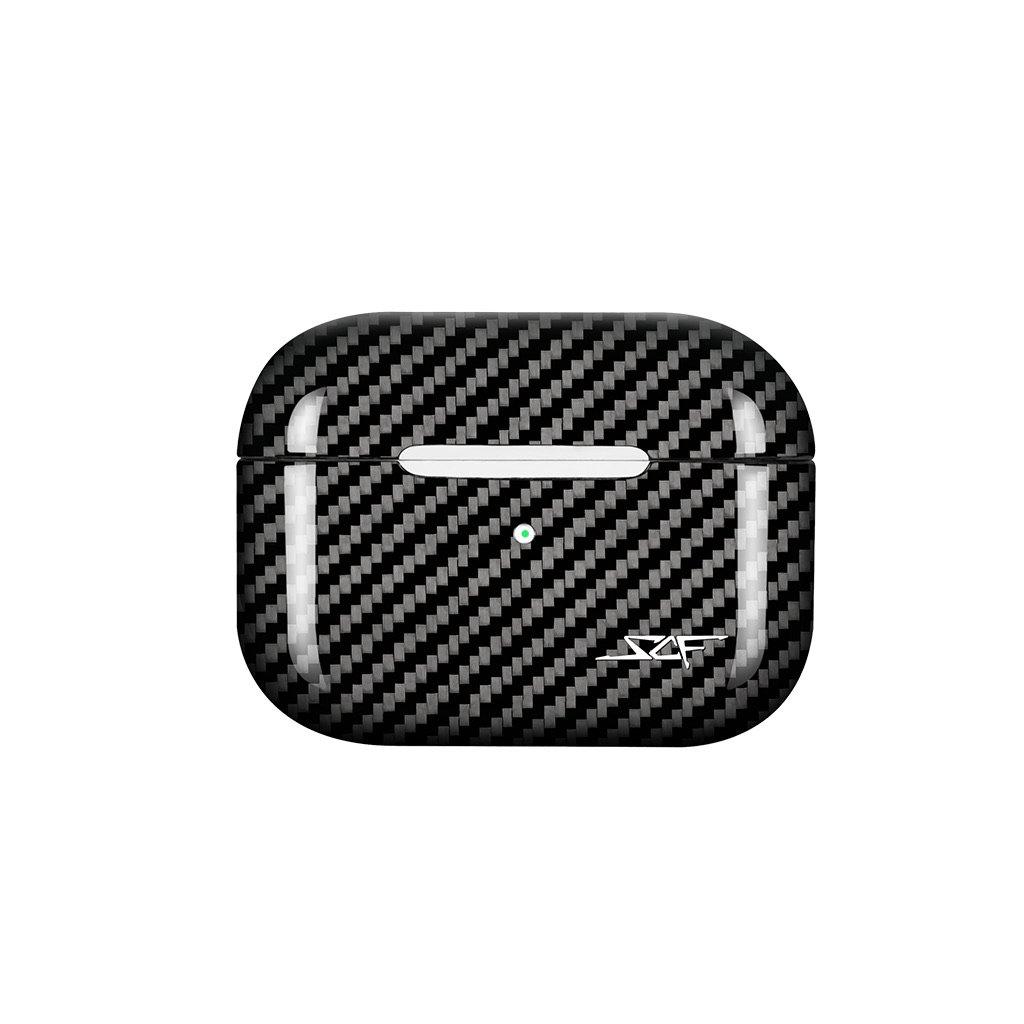 Apple AirPods PRO Real Carbon Fiber Case (1st Gen) by Simply Carbon Fiber - Vysn