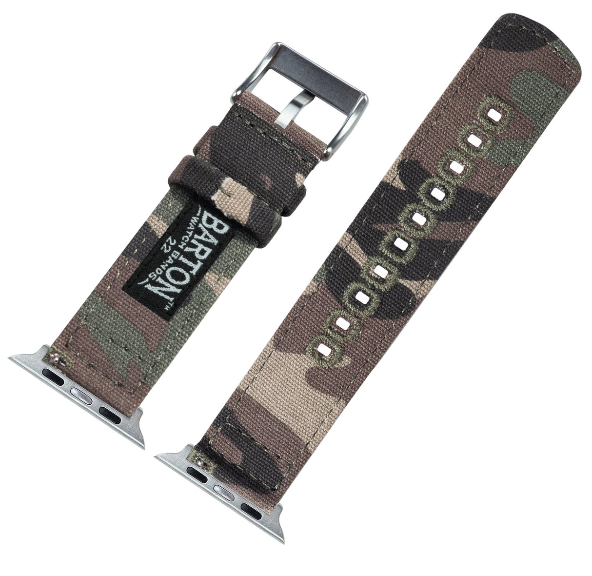 Apple Watch | Camouflage Canvas by Barton Watch Bands - Vysn