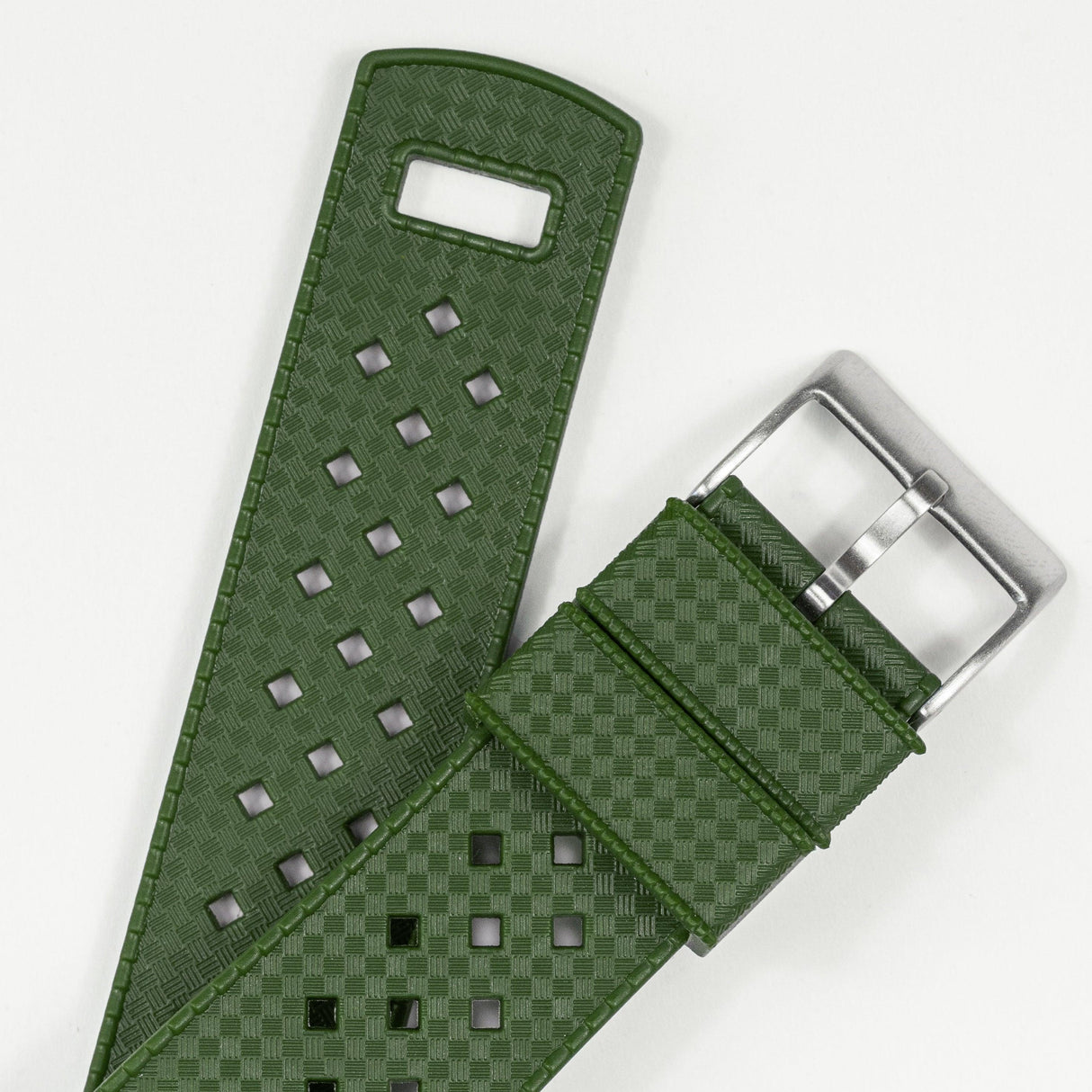 Apple Watch | Tropical-Style 2.0 | Army Green by Barton Watch Bands - Vysn