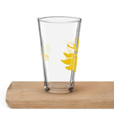 Arizona Libertarian Party Gold Porcupine Shaker pint glass by Proud Libertarian - Vysn