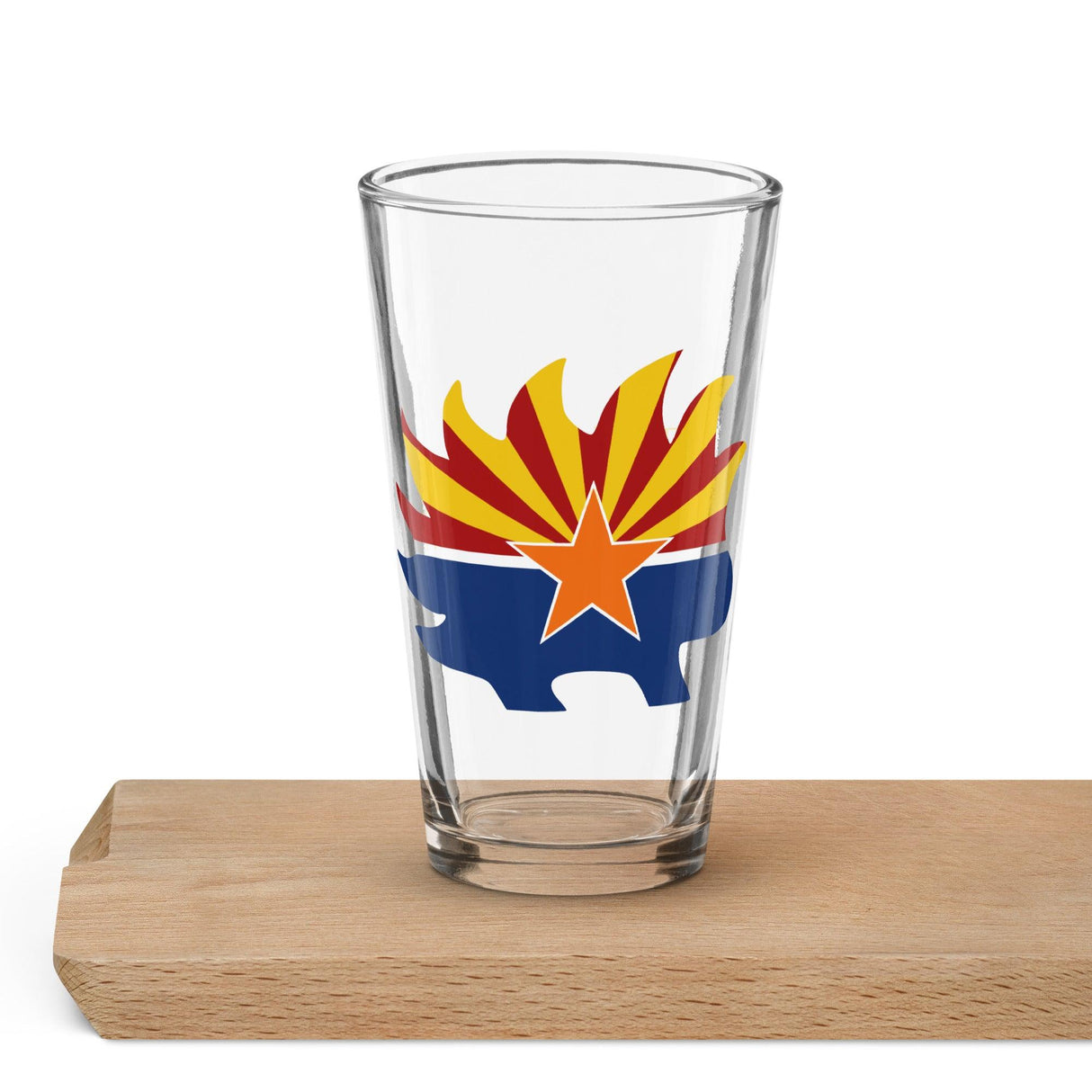 Arizona Libertarian Party Porcupine Shaker pint glass by Proud Libertarian - Vysn