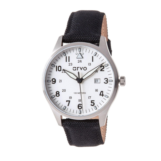 Arvo Rove Field Watch - Moon White by Arvo - Vysn