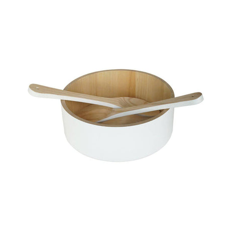 ASH WOOD: SALAD BOWL SETS by Peterson Housewares & Artwares - Vysn