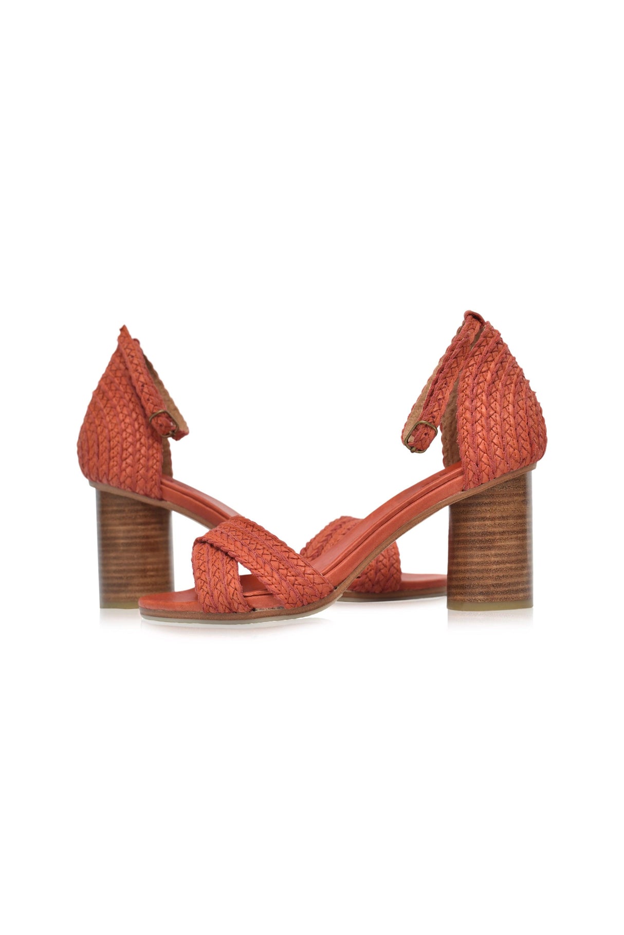 Bahamas Block Heel Sandals by ELF - Vysn