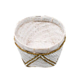 BAMBOO BEADED TRINKET BASKET by POPPY + SAGE - Vysn