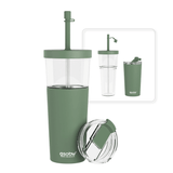 Basil Green Marina Tumbler by ASOBU® - Vysn